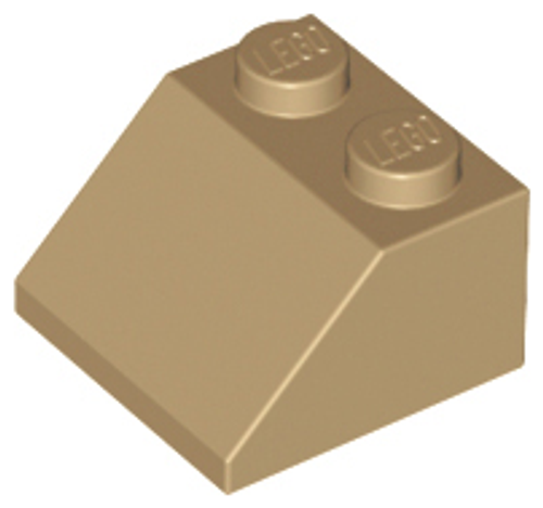 Slope 45 2x2 (Dark Tan) Slope 45 2x2 (Dark Tan)
