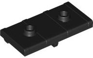 Container, Treasure Chest Lid Flat (Black)