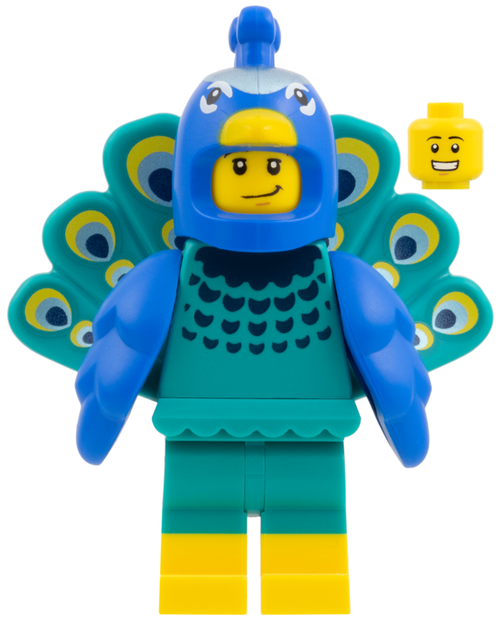 Peacock Costume Fan (col28-1)