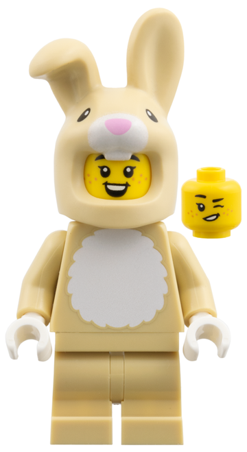 Cute Bunny Costume Fan (col28-10)