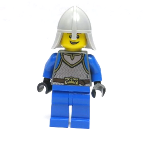 Castle - King's Knight Scale Mail, Crown Belt, Helmet (cas540)