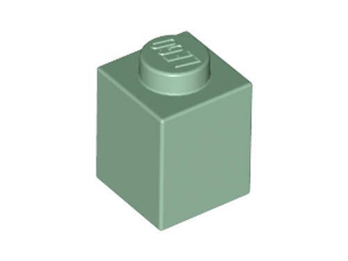 Brick 1x1 (Sand Green)