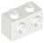 Brick, Modified 1x2 with Studs on 1 Side (White)