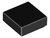 Tile 1x1 with Groove (Black)