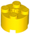 Brick, Round 2x2 with Axle Hole (Yellow)