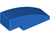 Slope, Curved 3x1 (1x3) No Studs (Blue)