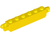 Hinge Brick 1x6 Locking with 1 Finger Vertical End and 2 Fingers Vertical End (Yellow)