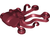 Octopus (Dark Red)