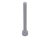 Antenna 1x4 - Flat Top (Light Bluish Gray)