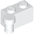 Hinge Brick 1x4 (1x2) Swivel Top (White)