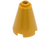 Cone 2x2x2 - Open Stud (Pearl Gold)