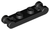Plate Modified 1x2 with Bar Handles on Ends Double(Black)