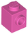 Brick, Modified 1x1 with Stud on 1 Side (Dark Pink)