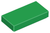 Tile 1x2 with Groove (Green)