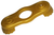 Minifigure Shoulder Epaulettes (Pearl Gold)