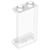 Panel 1x2x3 with Side Supports - Hollow Studs (Trans Clear)