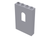 Panel 1x4x5 with Window (Light Bluish Gray)