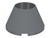 Cone 4x4x2 Hollow No Studs (Dark Bluish Gray)