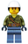 Volcano Explorer - Female Minifigure, Shirt with Belt and Shoulder Ropes (cty0687)