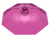 Minifigure, Utensil Umbrella Top with No Bottom Flaps, 6x6 with Top Stud (Trans Dark Pink)