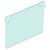 Glass for Window 1x4x3 (Trans Light Blue)