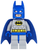 Batman - Light Bluish Gray Suit with Yellow Belt and Crest, Blue Mask and Cape (sh111)