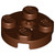 Plate, Round 2x2 with Axle Hole (Reddish Brown)