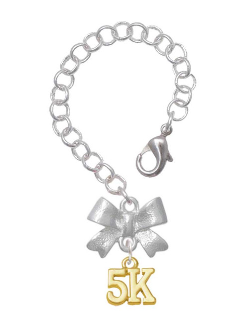 Gold-tone 5K - Bow Charm Accessory for Tumblers and Thermal Cups