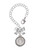 Stainless Steel Disc She Believed She Could So She Did - Bow Charm Accessory for Tumblers and Thermal Cups