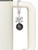 Silver Plated Medical Pharmacist Caduceus Seal - Rx - Bow Charm Accessory for Tumblers and Thermal Cups