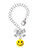 Resin Small 3-D Happy Face - Bow Charm Accessory for Tumblers and Thermal Cups
