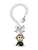Resin Monkey with Bunny Ears - Bow Charm Accessory for Tumblers and Thermal Cups