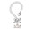 Silver Plated Horizontal Year 2025 - Bow Charm Accessory for Tumblers and Thermal Cups