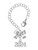 Silver Plated Horizontal Year 2024 - Bow Charm Accessory for Tumblers and Thermal Cups