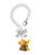 Resin Monkey Hugging a Banana - Bow Charm Accessory for Tumblers and Thermal Cups