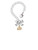 Gold-tone Mini Year 2027 - Bow Charm Accessory for Tumblers and Thermal Cups