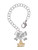 Gold-tone Mini Year 2027 - Bow Charm Accessory for Tumblers and Thermal Cups