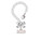 Silver Plated Horizontal Year 2026 - Bow Charm Accessory for Tumblers and Thermal Cups