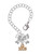 Gold-tone Mini Year 2028 - Bow Charm Accessory for Tumblers and Thermal Cups