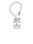 Silver Plated Class of 2025 - Bow Charm Accessory for Tumblers and Thermal Cups