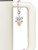 10mm Gold-tone Crystal Heart - Bow Charm Accessory for Tumblers and Thermal Cups
