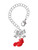 Resin Curved Red Lobster - Bow Charm Accessory for Tumblers and Thermal Cups