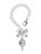 Two-tone Pickleball Paddle Bow Charm Accessory for Tumblers and Thermal Cups