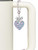 Acrylic Small Hologram Heart - Bow Charm Accessory for Tumblers and Thermal Cups