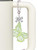 Acrylic Cut Out Butterfly Mirror Lime Green - Bow Charm Accessory for Tumblers and Thermal Cups
