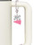 Acrylic Hot Pink Megaphone - Bow Charm Accessory for Tumblers and Thermal Cups