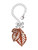 Acrylic Medium Triple Leaf Shimmer Brown - Bow Charm Accessory for Tumblers and Thermal Cups
