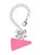 Acrylic Large Hot Pink Megaphone - Bow Charm Accessory for Tumblers and Thermal Cups