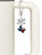 Silver Plated Enamel Lone Star Texas - Bow Charm Accessory for Tumblers and Thermal Cups