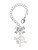 Acrylic Small Mirror Skull - Bow Charm Accessory for Tumblers and Thermal Cups